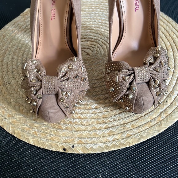 Material Girl Platform Pump Heel Size 35 - Picture 3 of 12